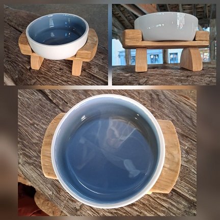 Gamelle chat "Blue" _ Unique