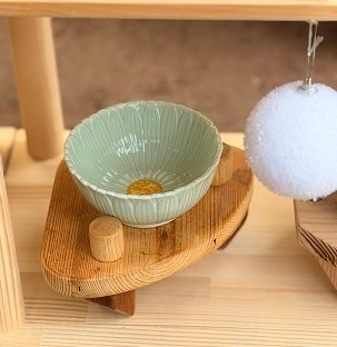 gamelle chat surélevée